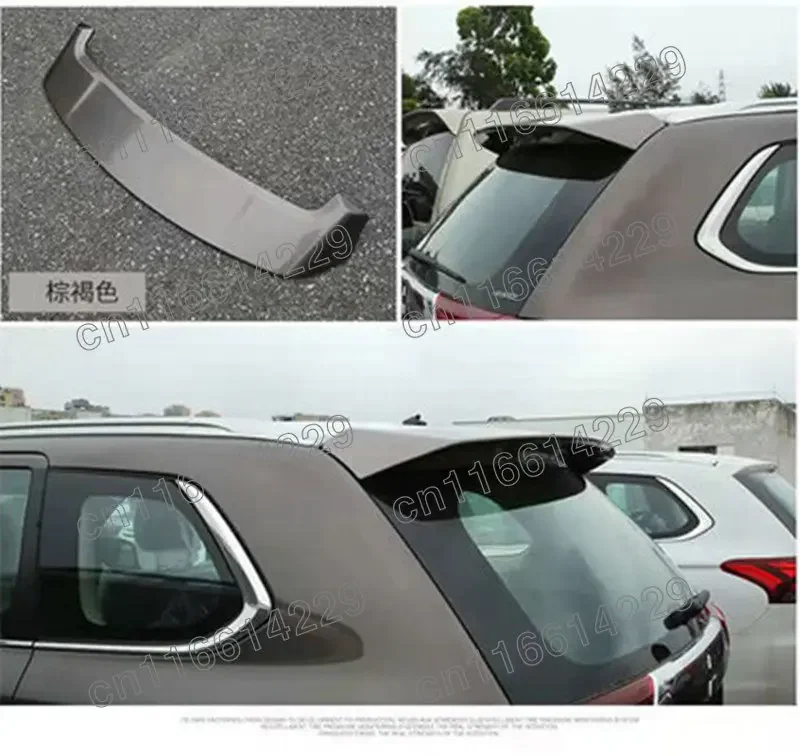 High Quality ABS Plastic Rear Trunk Spoiler Car Tail Wing Decoration Rear Spoiler For Mitsubishi Outlander 2013-2018 2019 2020