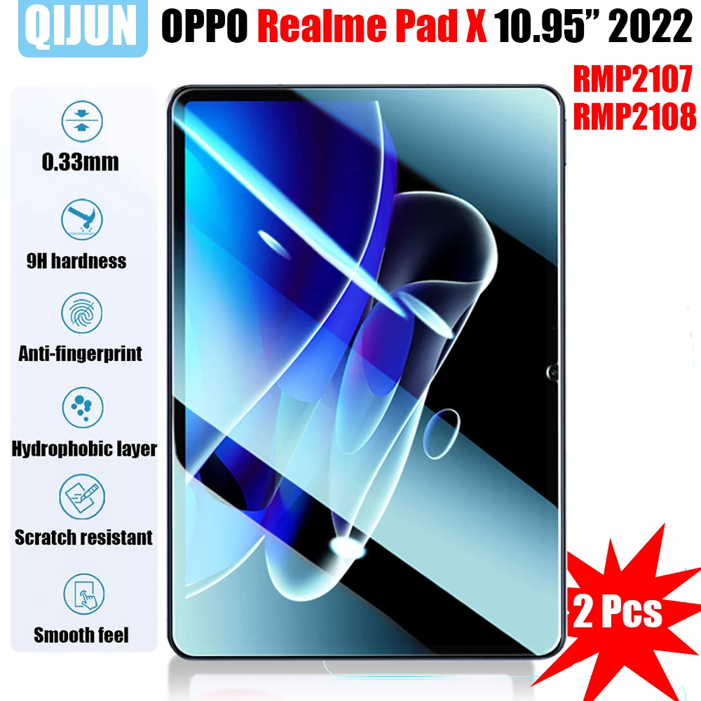 Tablet Tempered glass film For OPPO Realme Pad X 10.95