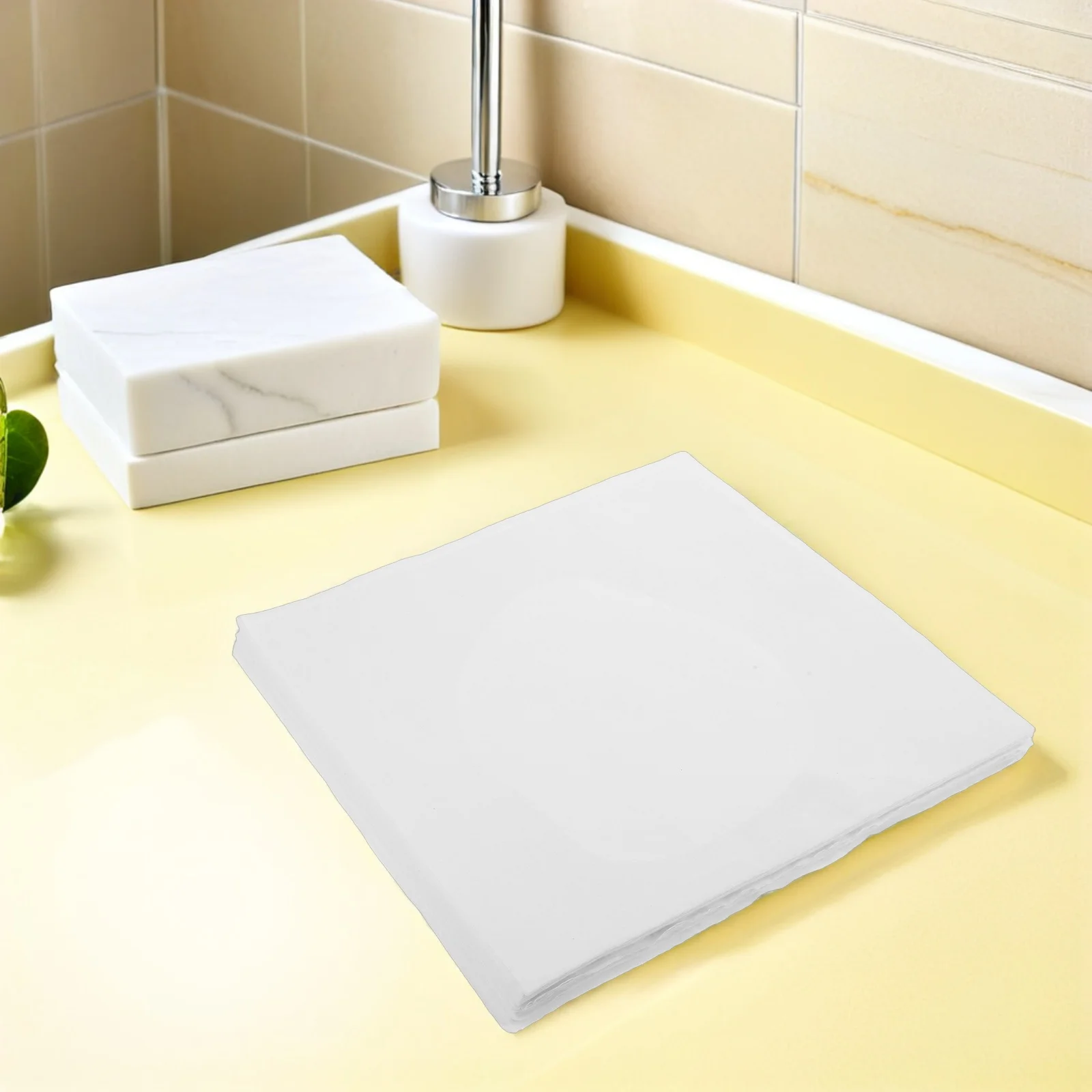 100 قطعة مناشف القدم القابل للتصرف لب الخشب الناعم القطن صالون سبا مناديل لتجفيف الجسم امتصاص سريع استخدام واحد السفر الصالة الرياضية ساونا #6