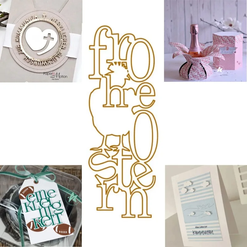 

Новые вырубные трафареты для скрапбукинга: Пасхальный ягненок, сердце, курица, домик. Декоративный шаблон для тиснения, для самостоятельного изготовления открыток ручной работы. Новинка 2026 года.