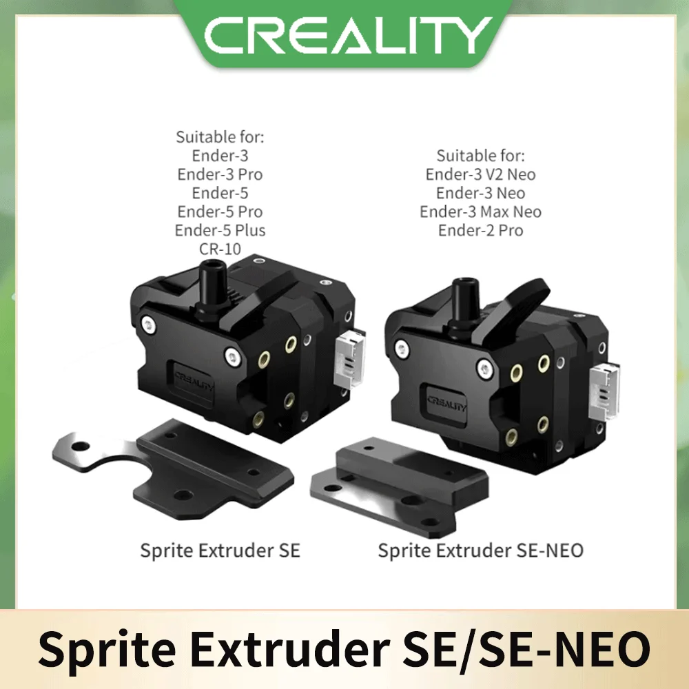 

Creality Official Sprite Extruder SE/SE-NEO 3.5:1 Dual Gear Upgrade for Ender 3 Neo/Ender 3 V2 Neo/Ender 3 Max Neo/Ender 2 Pro