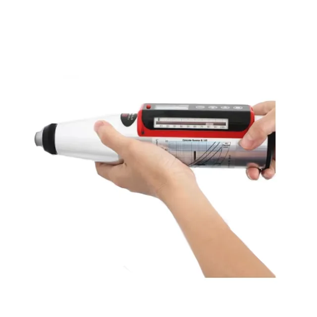 HT-225Q Schmidt Hammer Rebound Tester Metal Shell Resiliometer Concrete Test Tool