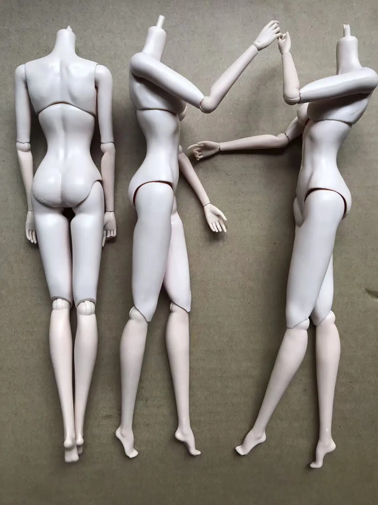 MENGF Super White 2021 Version Small Defects Body 12 Joints Movable Doll Body Figures 1/6 Doll Toys