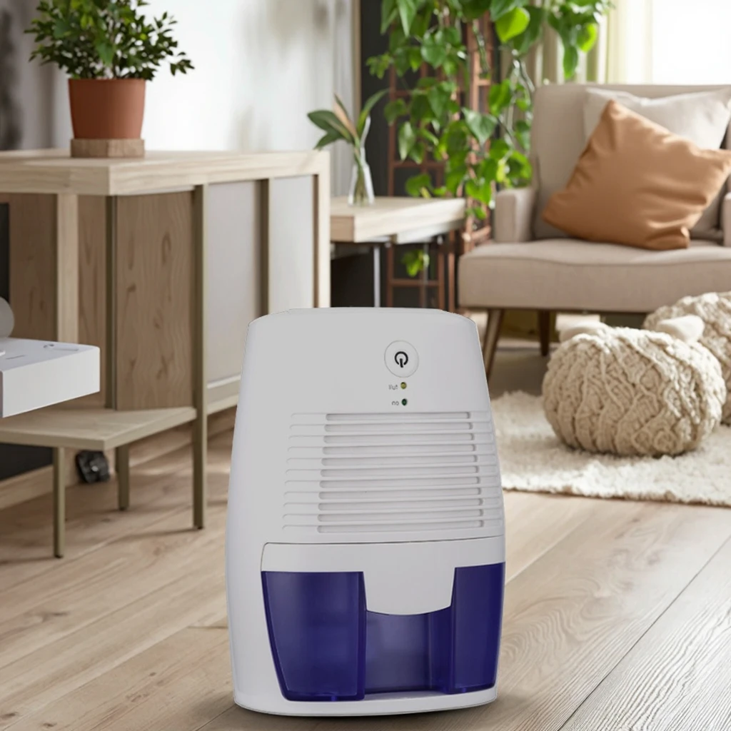 Portable Mini White Electric Dehumidifier 250ml Capacity Smart Dryer Air Purifier for Small Household Bedroom 2 1 Manual OEM