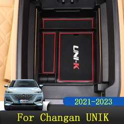 For Changan UNI-K UNIK 2021-2023 Car Styling Center Console Organizer Storage Interior Armrest Storage Box Accessories For LHD