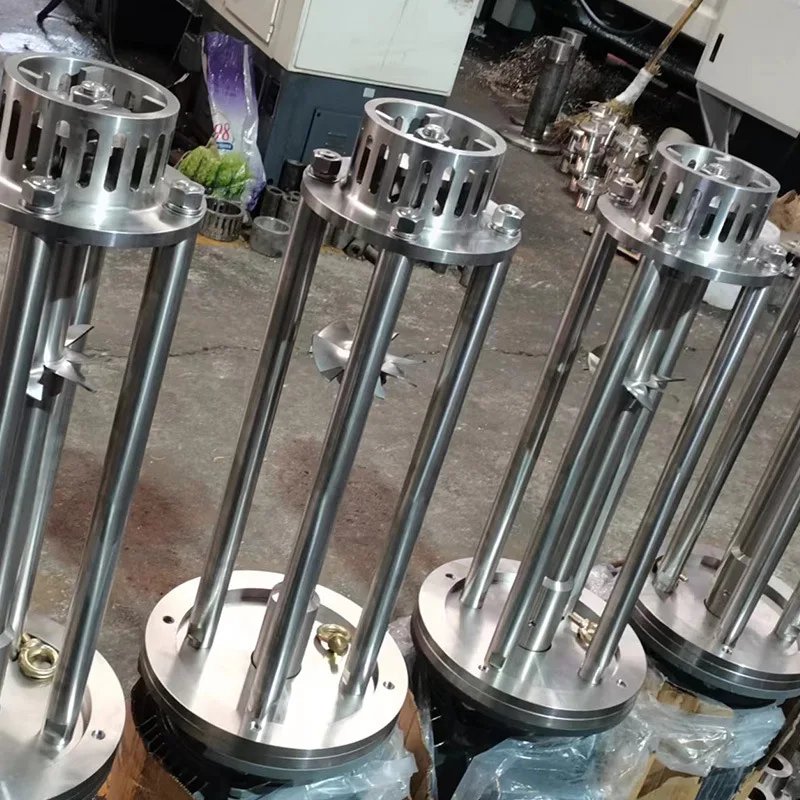 head stainless steel high-speed shearing homogeneous emulsifying machine, dispersion, dissolution and mixing