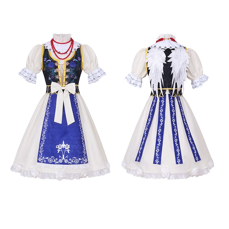 هوية الخامس لعبة تأثيري زي ، فستان لوليتا