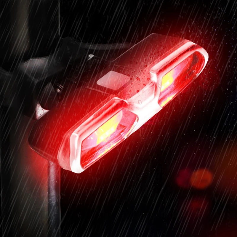 USB 充電式自転車アクセサリー自転車ランプ懐中電灯サイクリングランタン Led テールライト