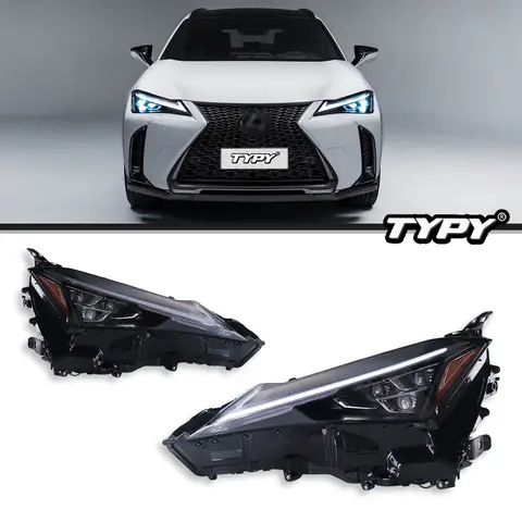 TYPY Car Lights For Lexus Ux 2019-2025 Headlight LED Projetor head Lamp Daytime Running Light Automotive Accessories