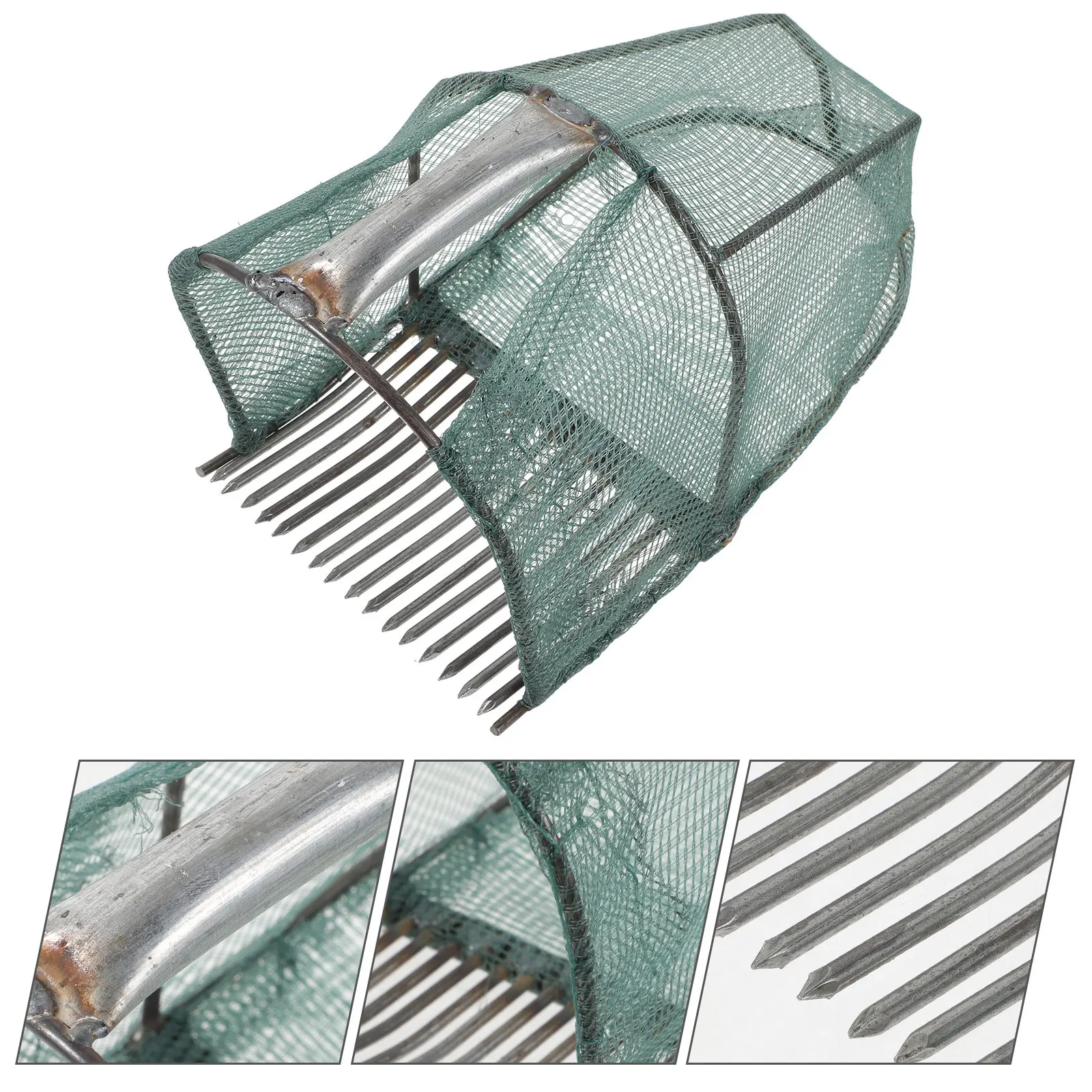 

Портативный складной инструмент для сбора черники и фруктов, легкая корзина-ловушка для эффективного сбора ягод на открытом воздухе