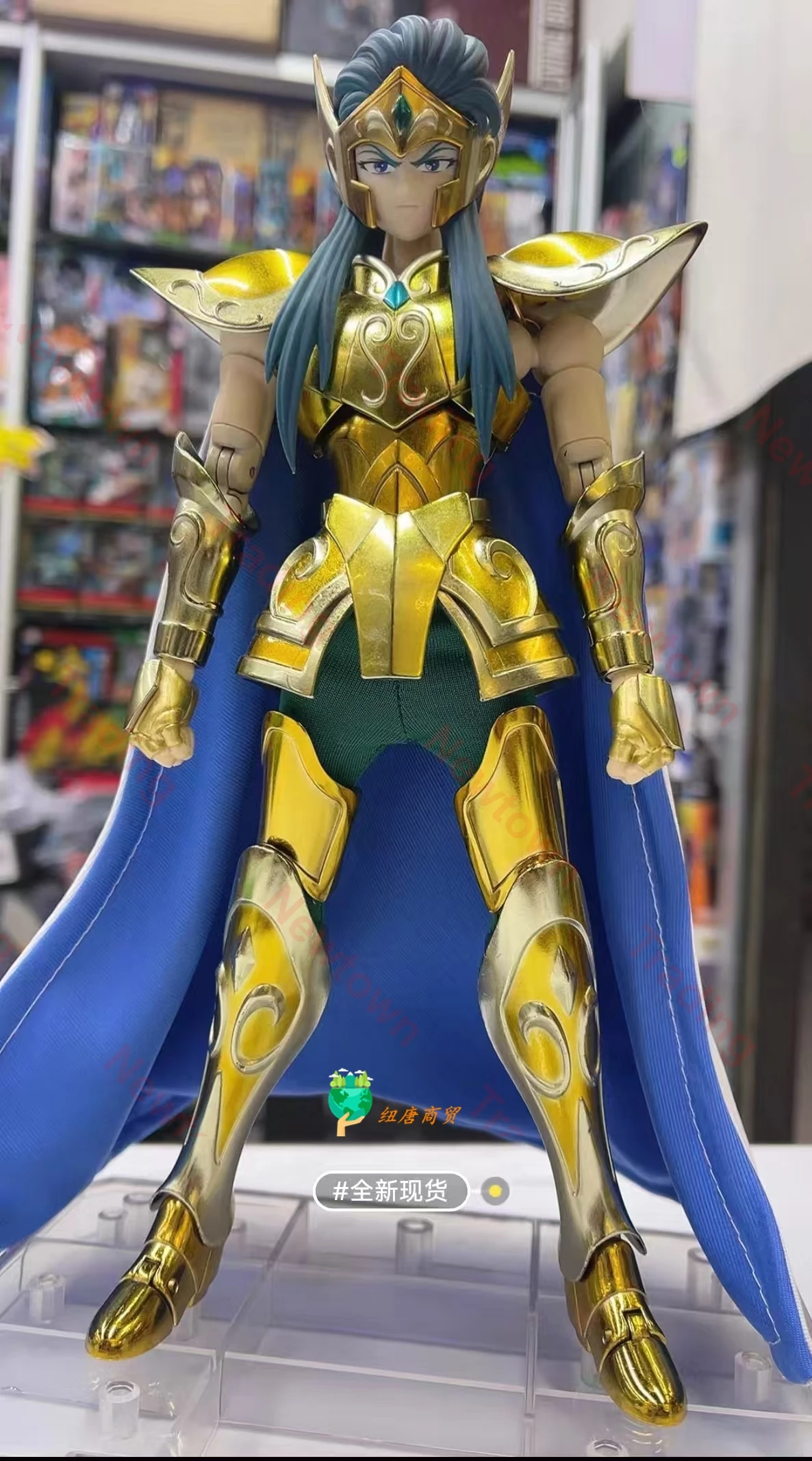 

[ In-Stock ] MST Model Saint Seiya Myth Cloth EX Aquarius Camus 3.0 Plus Action Figure Knights of Zodiac