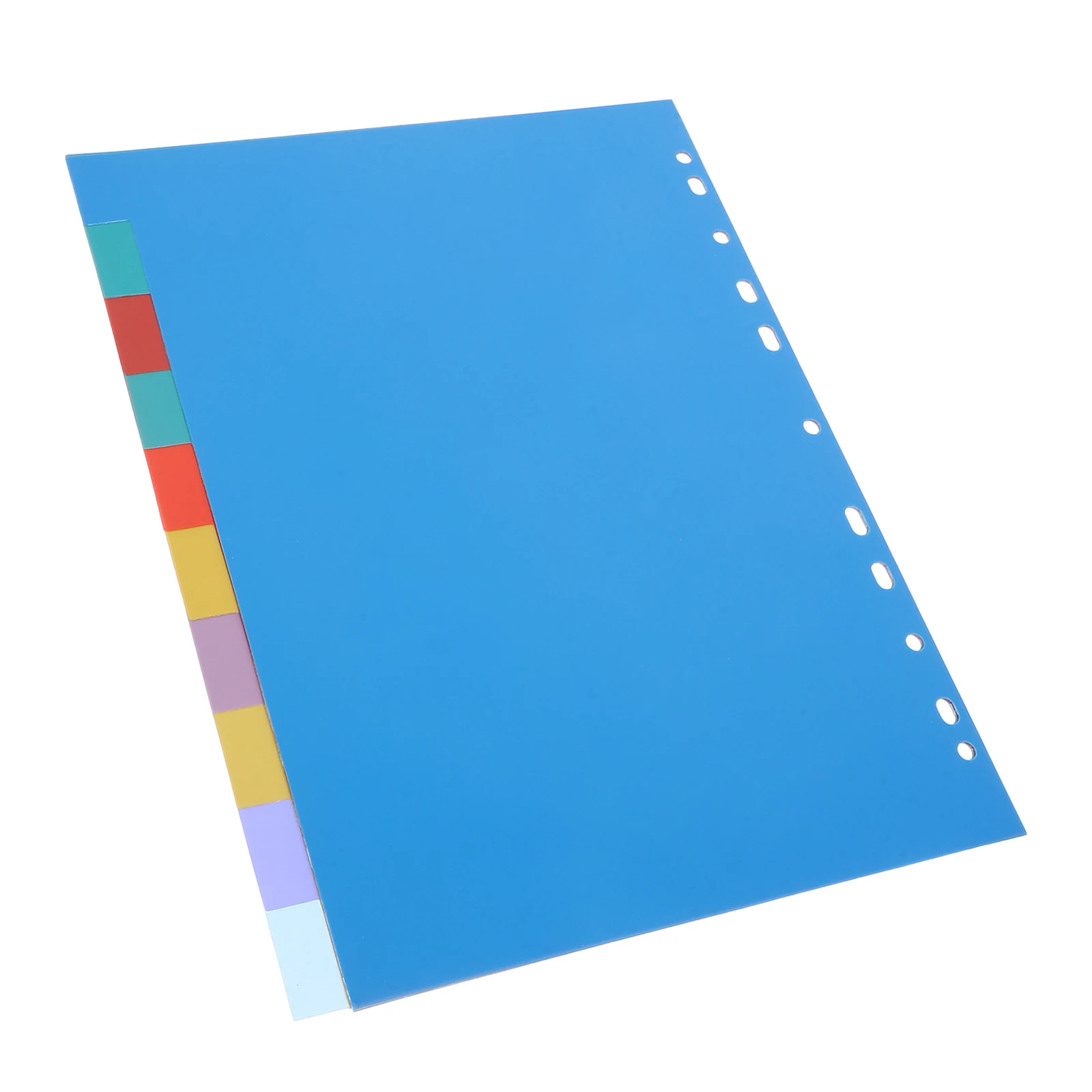 

10pcs Index Page Binder Dividers Tabs Folder PP Colored Classification Cards Office School Supplies Waterproof Section
