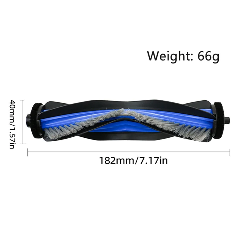 ABRS-For Ecovacs DEEBOT X8 Pro Omni DEX56 فرشاة رئيسية، فرشاة جانبية، قطع غيار فلتر HEPA للمكانس الكهربائية الروبوتية