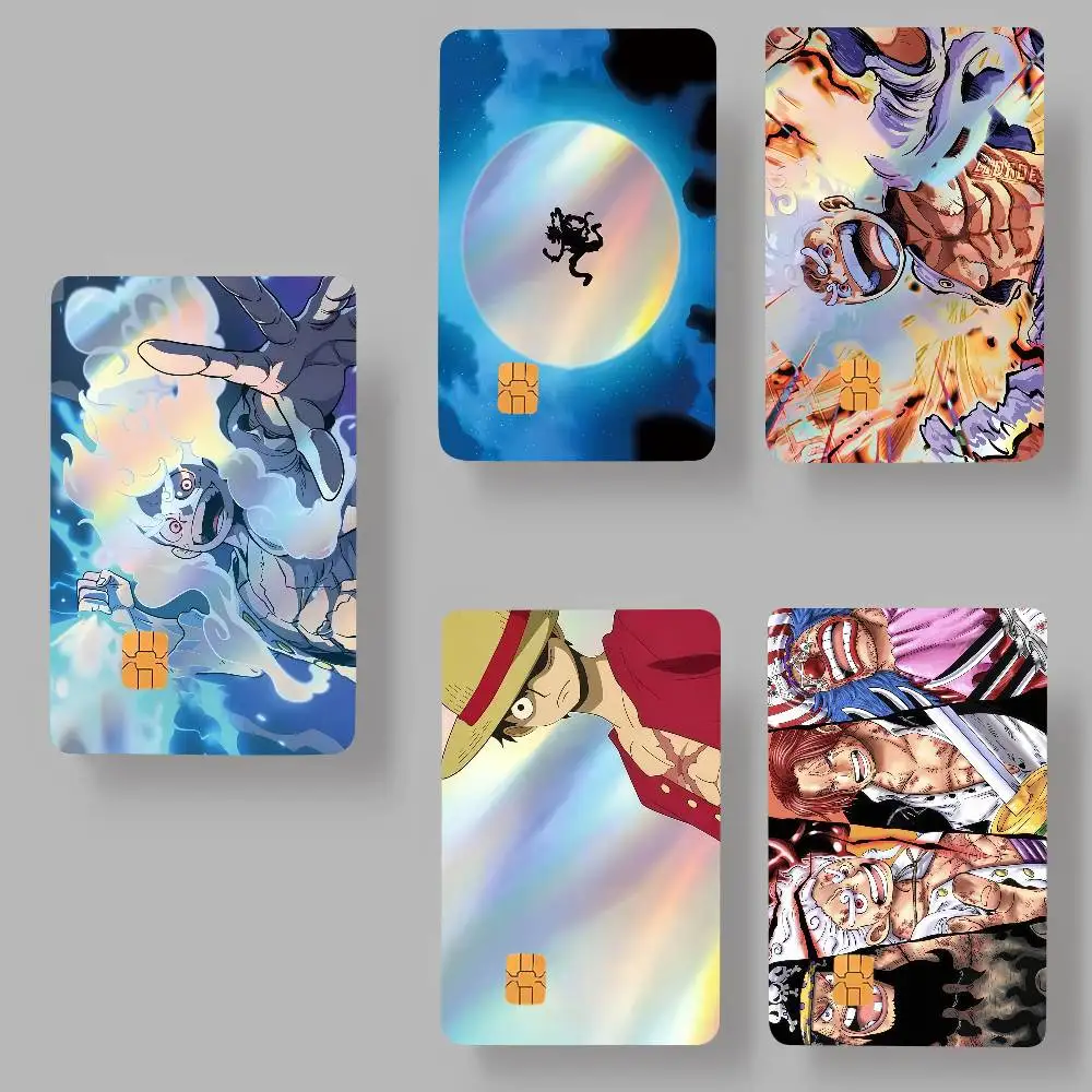 Anime O-One P-Piece-ES L-Luffy Cover Credit Card Stickers  Anime Image Print Canvas  Manga Decor HD