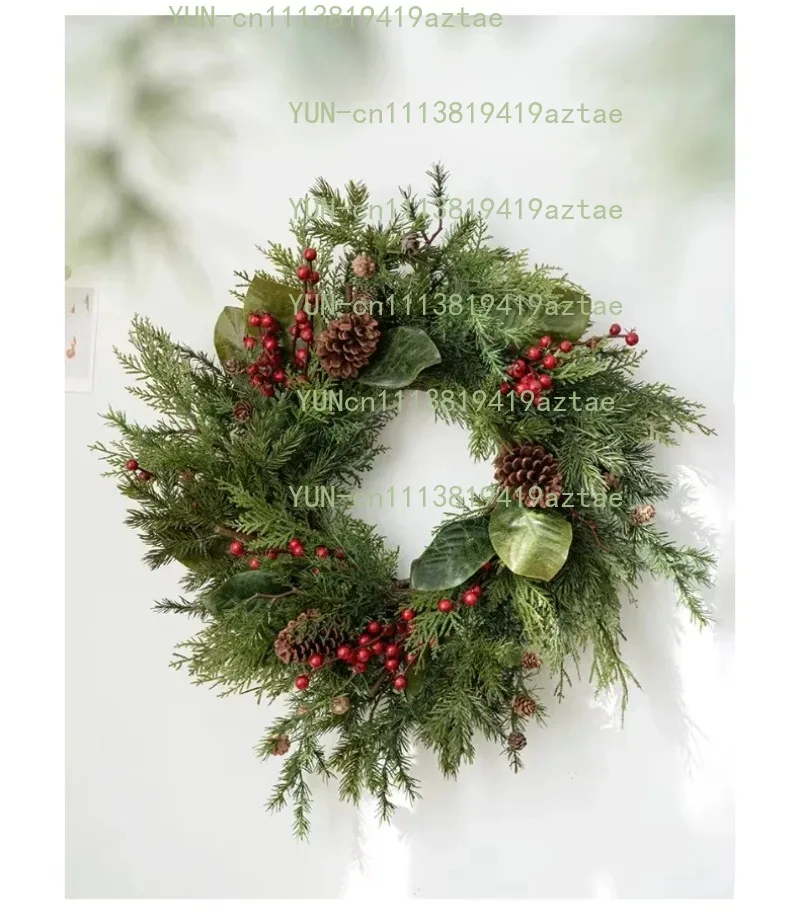High End Christmas Flower Wreath For Wall Fireplace Tabletop Display Arrangement