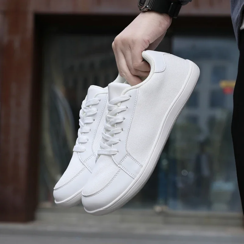 Wide Toe Casual Shoes for Men and Women Barefoot Soft Sole Flats Non Slip Walking Footwear Plus Size Comfortable image 4