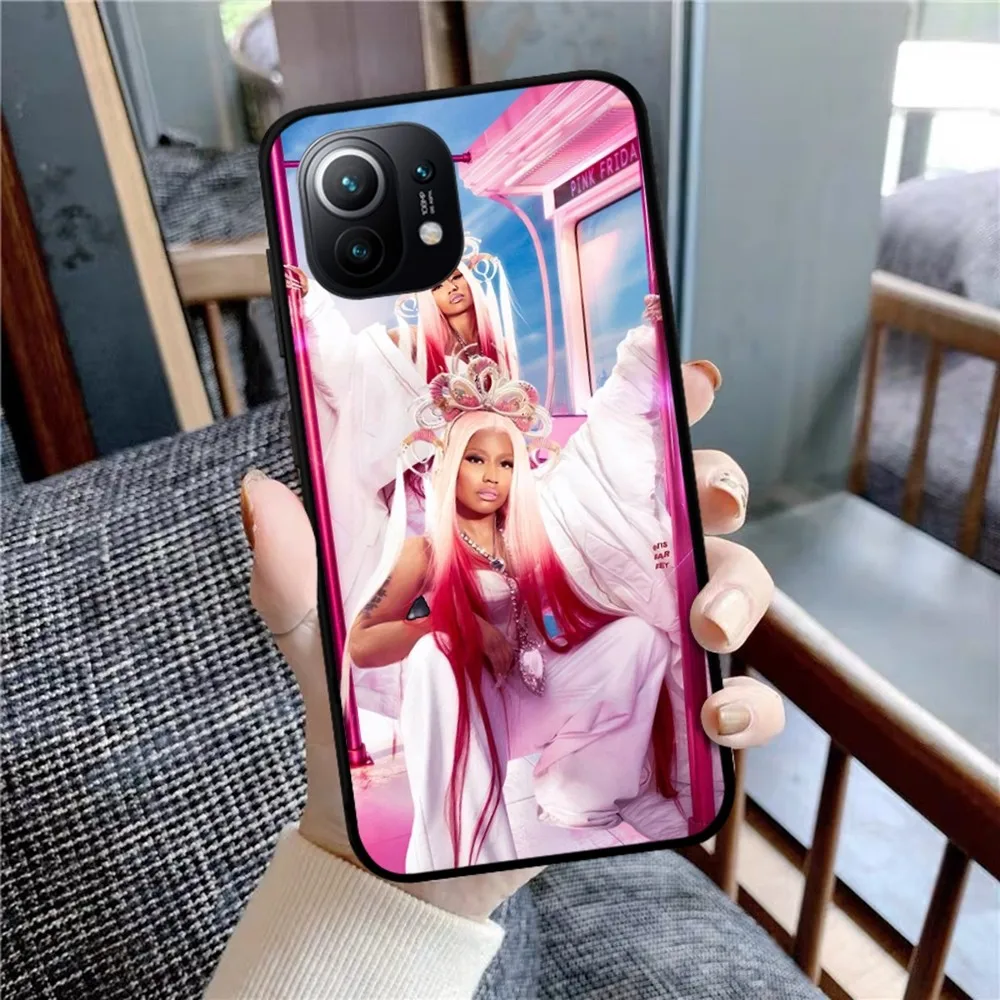 Hot Singer N-Nicki M-Minaj Phone Case For Xiaomi Mi 5X 8 9 10 11 12 Lite Pro 10T PocoX3pro PocoM3 Note 10 Pro Lite