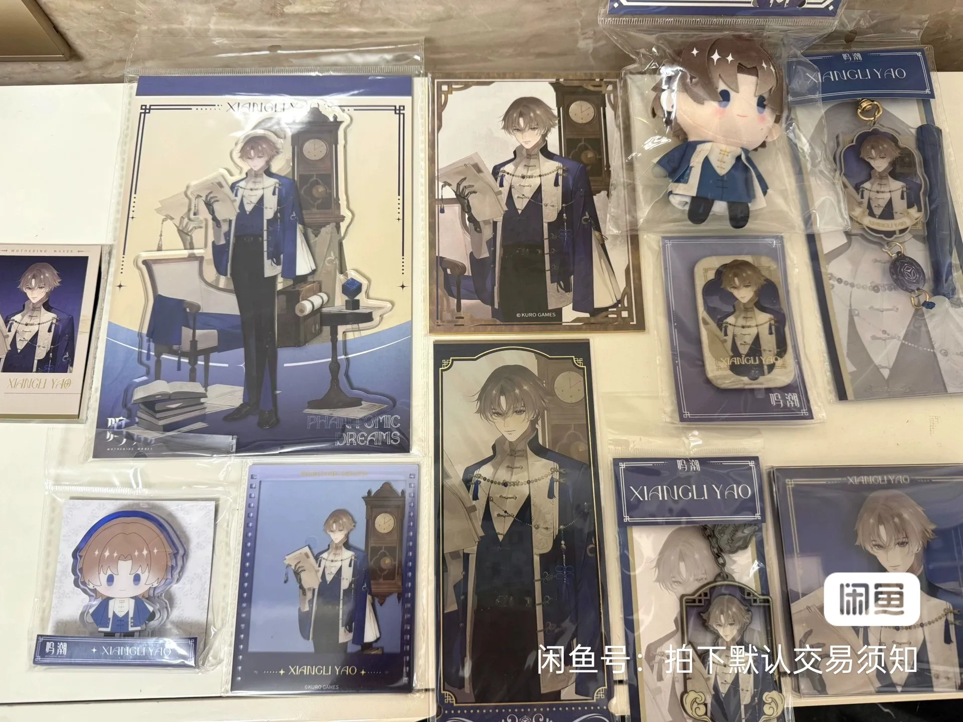 متوفر في المخزون شارة Wuthering Waves X الرسوم المتحركة Brant Changli Phoebe Jinhsi XiangLiYao شارة الاكريليك اللوحة قلادة الاكريليك