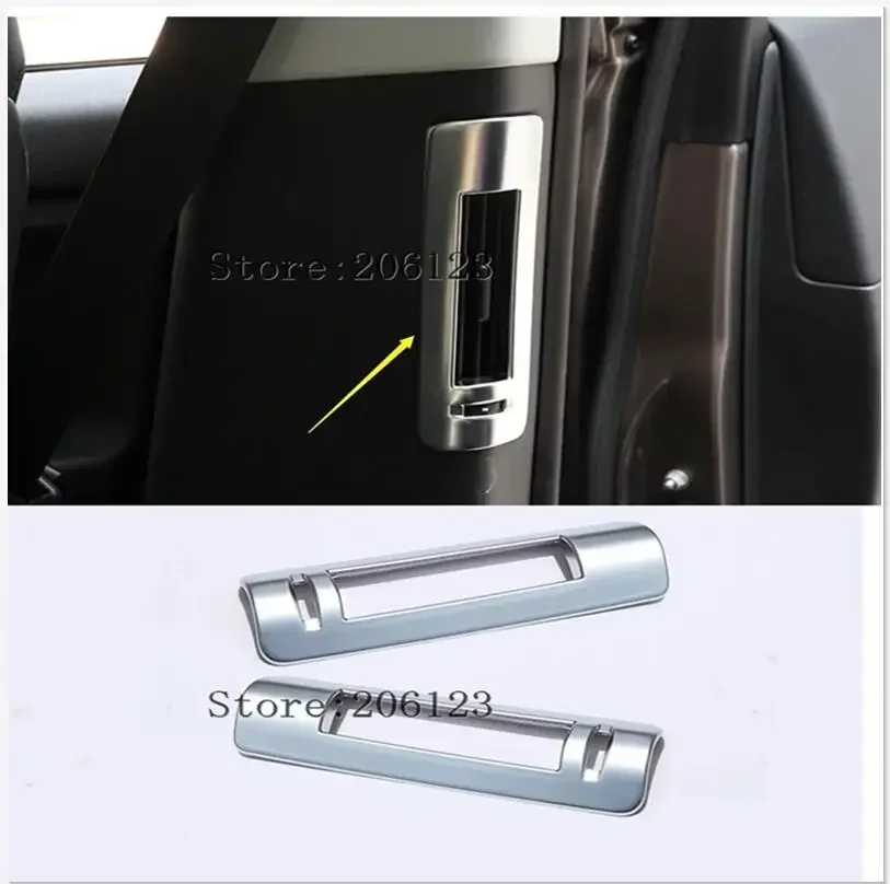 

Аксессуары для Land Rover Discovery Sport 2015 2016 2017 2018, столб B, кондиционер, вентиляционное отверстие переменного тока, комплект накладки