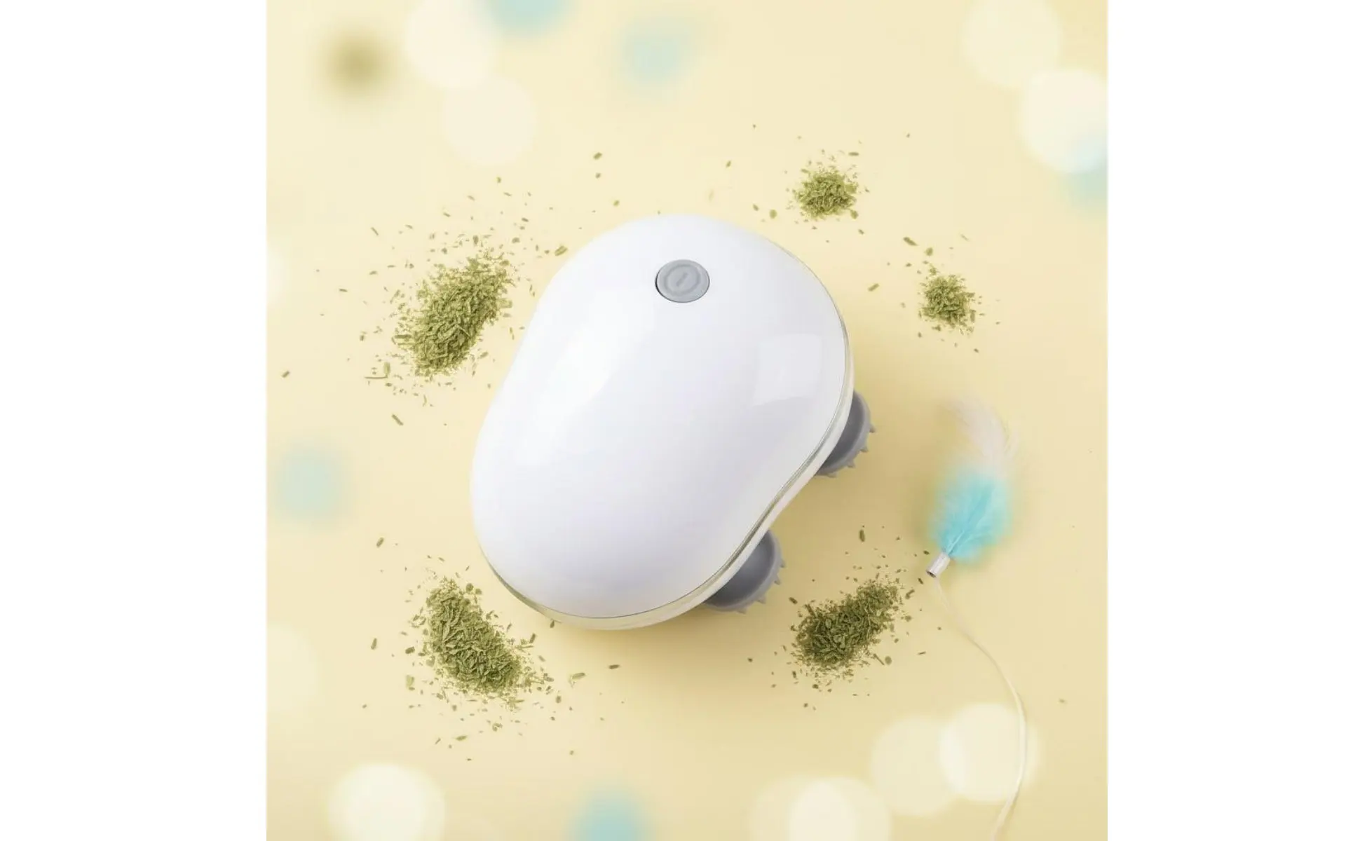 Pet Head Massager Multi-Function Electric Pet Massager Head Massage Tool Tangletangle-Free Wellness Device Portable