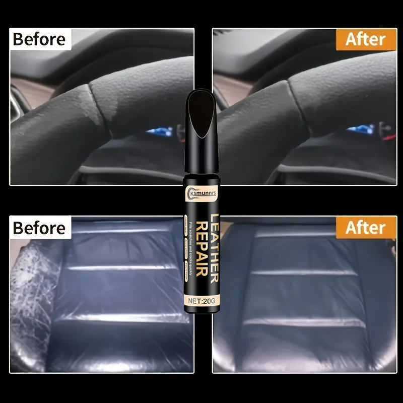 Black Edge Filler - Quick-Dry Formula, Color Coverage And Fill, Repair Cream, with Detail Brush, Restores Minor Cracks, Tears, A