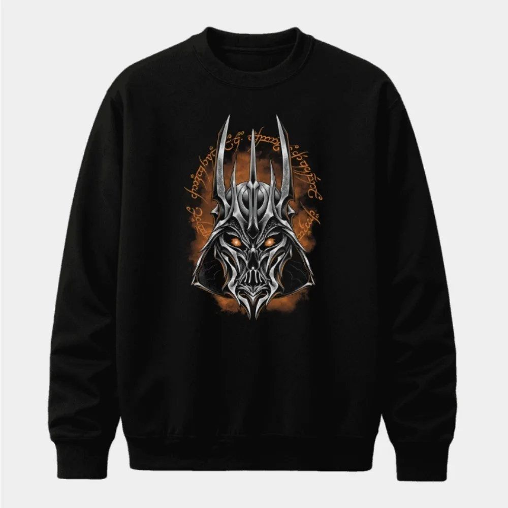 American Star Wars Printed Round-neck Sportswear for Men and Women Loose and Comfortable Cotton Sportswear for Autumn Sports