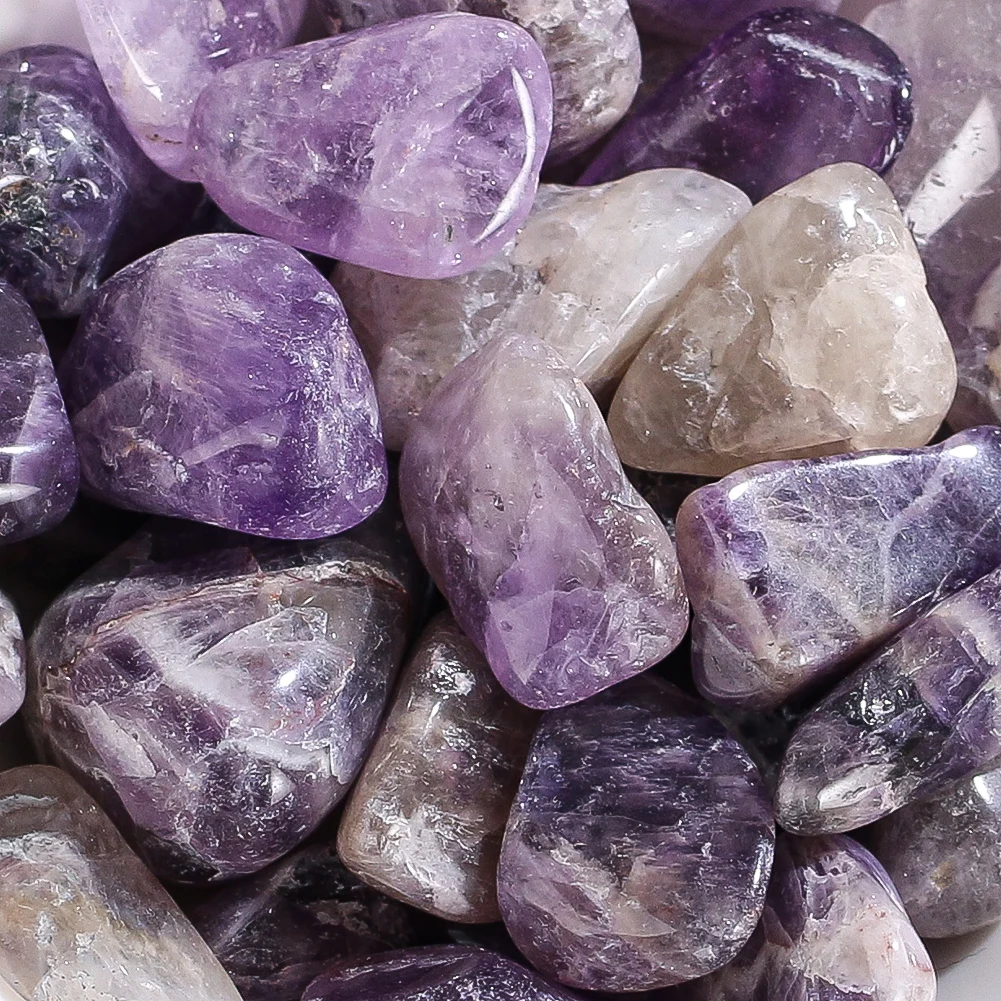 50g Random Irregular Natural Amethyst Quartz Stone Mineral Gravel DIY Jewelry Making Specimen Material Crafts and Collectibles