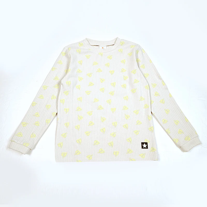 Ribbed Sunshine Set – Boy Tee Long Sleeve