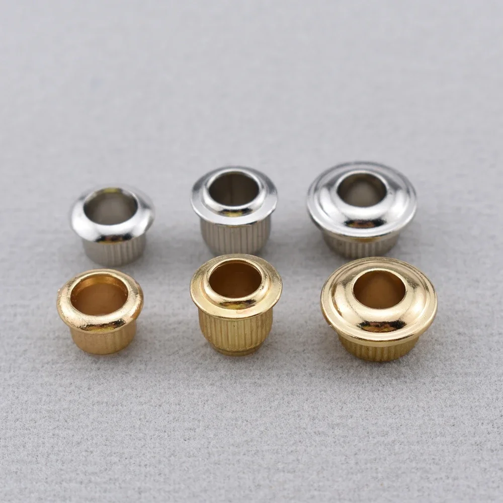 1 Set ( 6 Pieces ) Metal Vintage Guitar Machine Heads Tuners  Nuts/ Bushings/Ferrules -  KR(Origin)