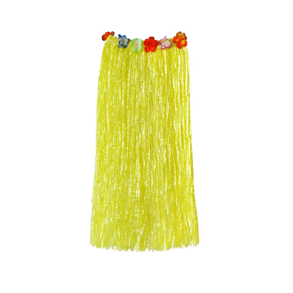 

8 PCS Dance Costume Hawaiian Party Accessories Grass Skirts Luau Outfits Theme Favors Flowers for Women Photo Dress-up