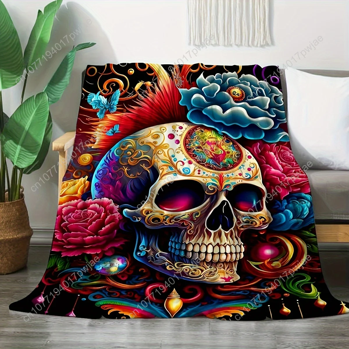 Набор фланелевых пледов для дивана, легкий и комфортный