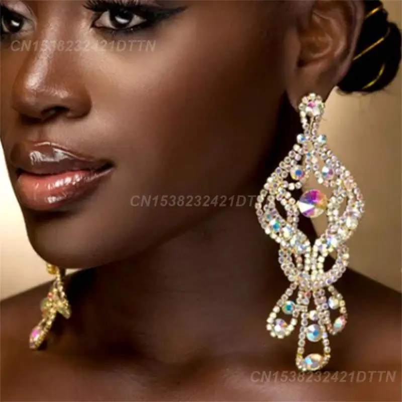 Ear Accessories High-quality Sparkling Fashionable Popular Glamorous Limited Edition Irregular Shape Earrings Special Occasion