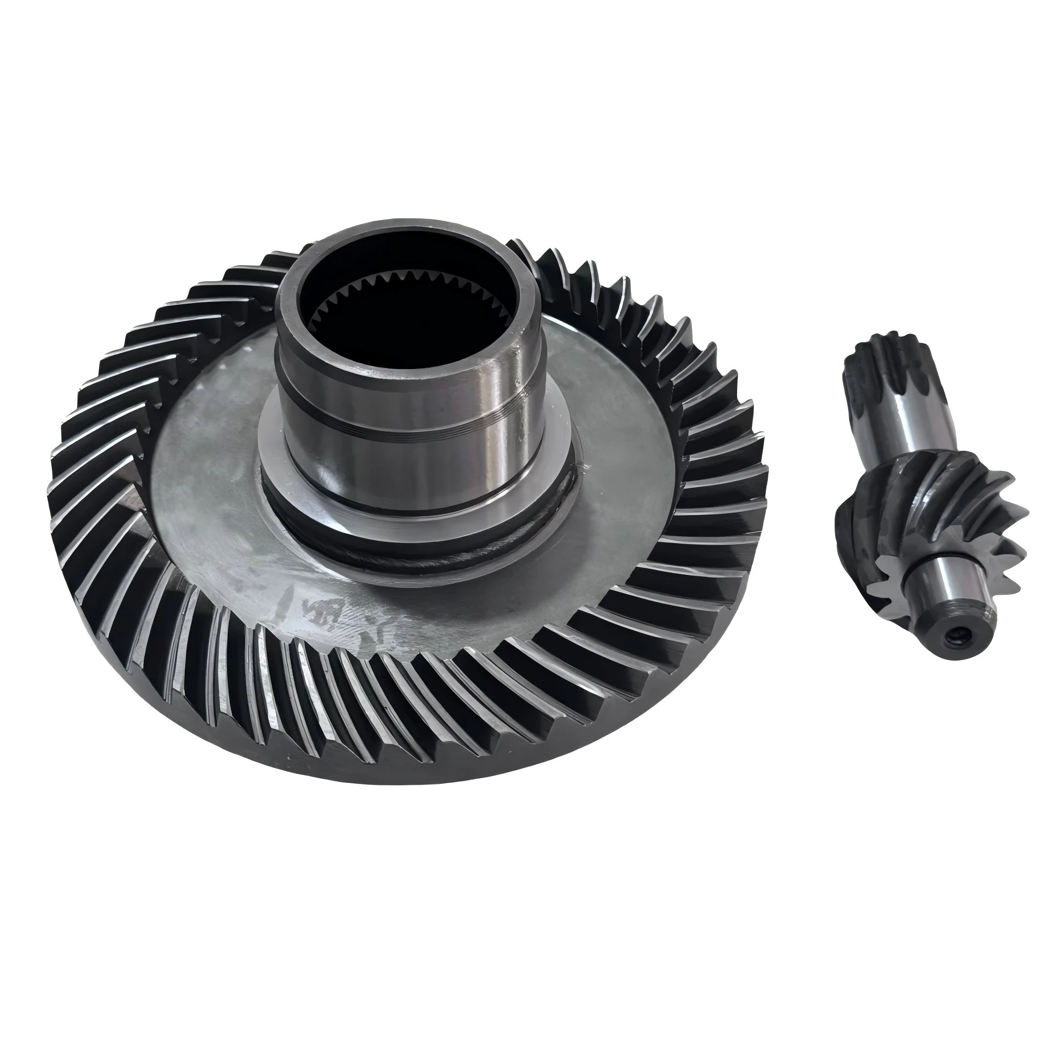 Original Genuine ATV Rear Axle Gear Ratio 11:46 Main and Pinion Gear Parts Suitable for RATO JIANSHE 250 ATV SSA3-937000-0