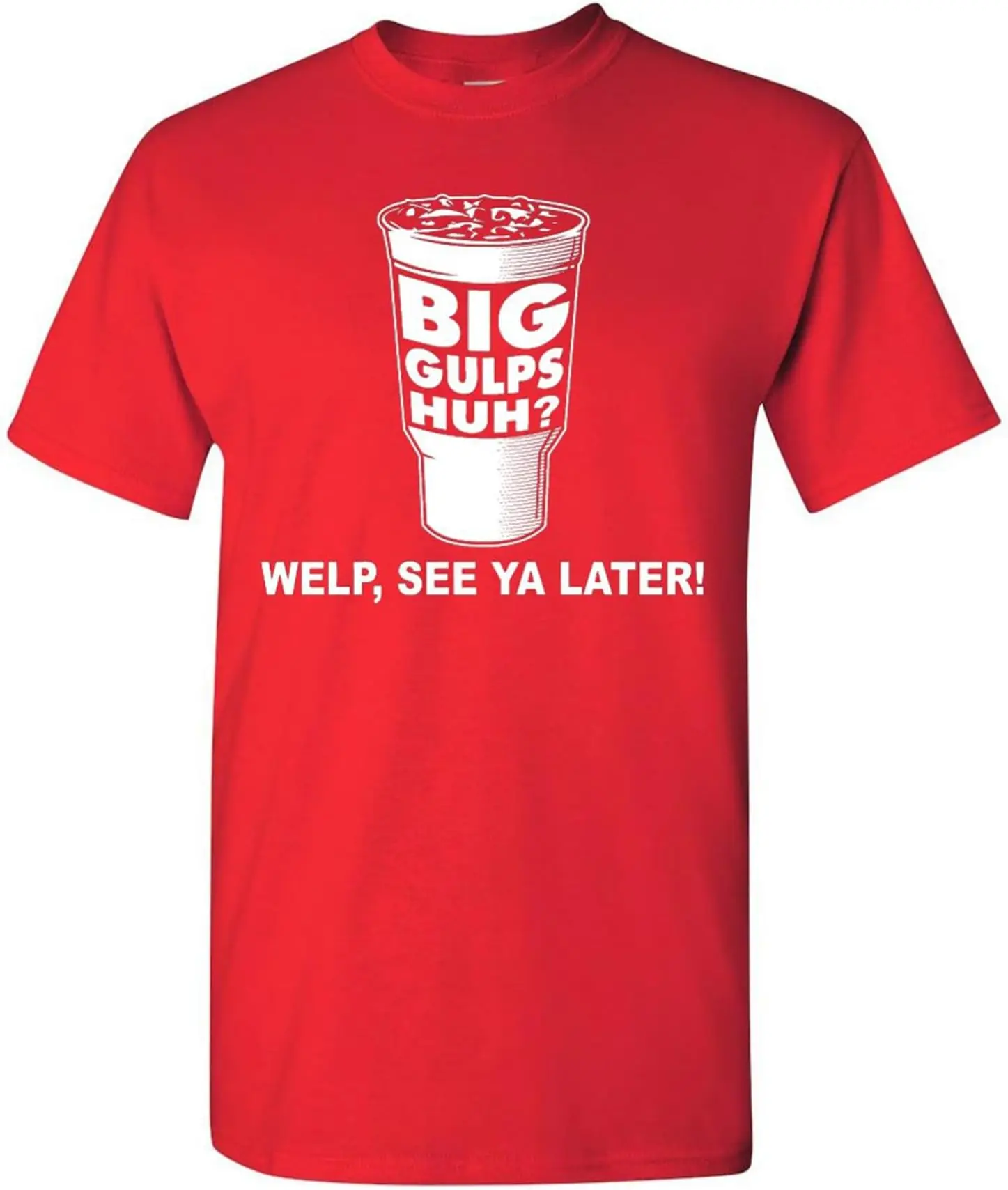 Dumb and Dumber Big Gulps - T-Shirt Tees Y2K tops Unisex Summer Short Sleeve