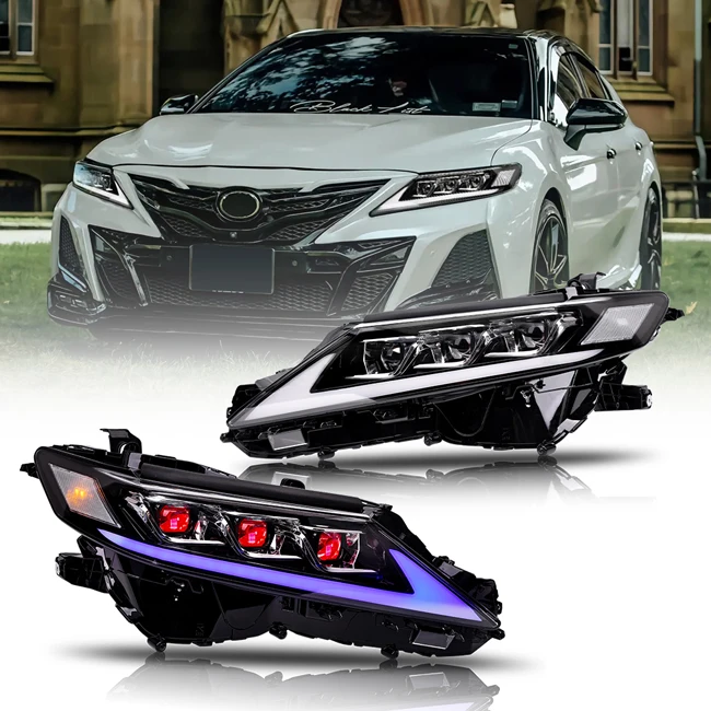 TT-ABC Factory Wholesale New Design Full Led DRL Headlamp 2018-2022 for Camry  Sedan Front Lamp Headlights