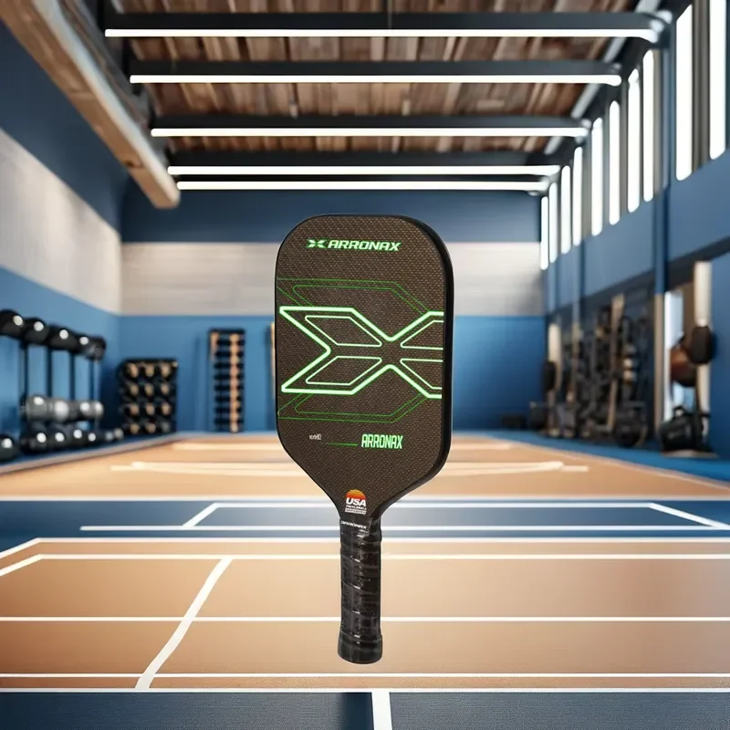 Custom Titanium Pickleball Paddle PP Foam Core Pro Racket Indoor Outdoor Play Lightweight Durable Customizable Design