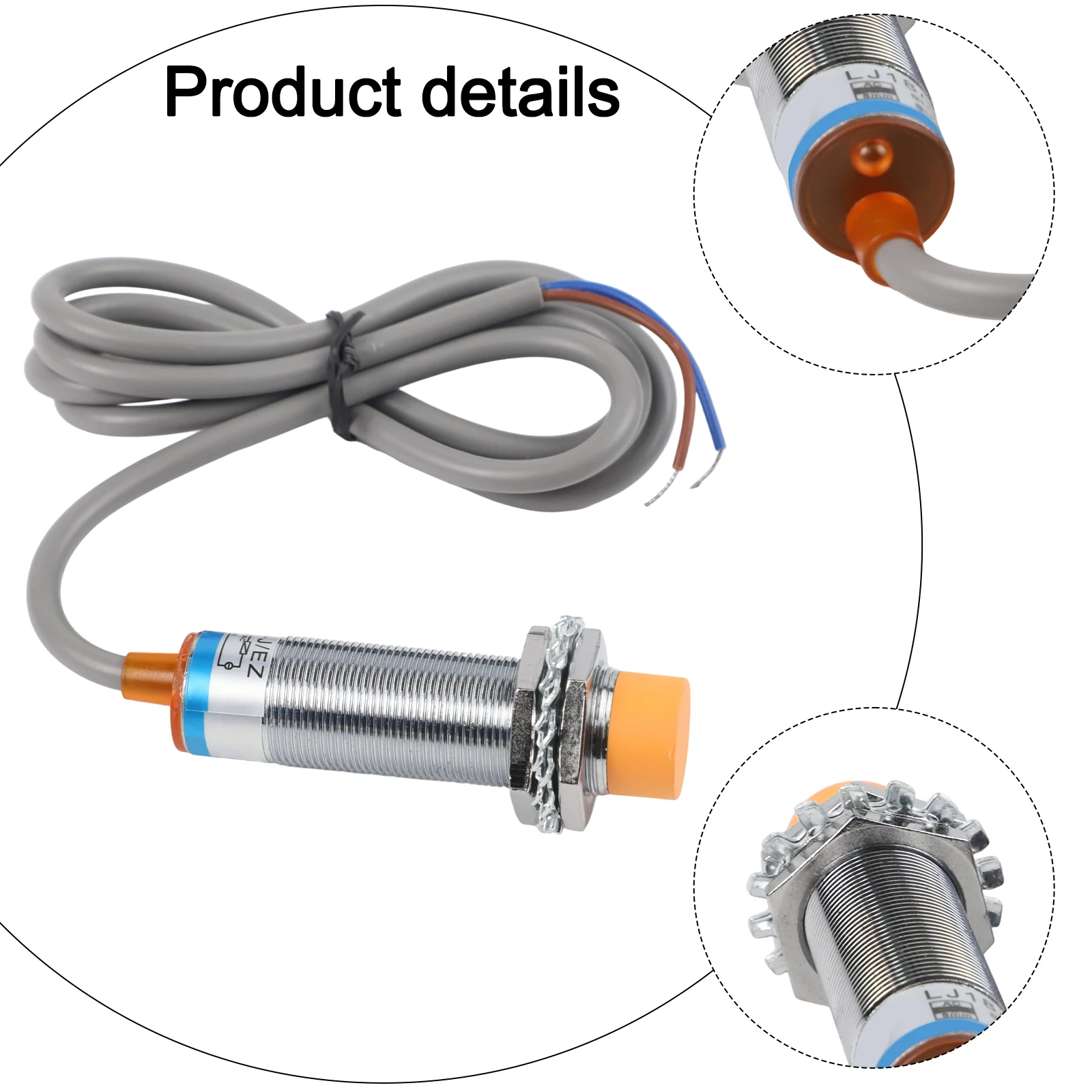 

Индуктивный бесконтактный переключатель с поглощением перенапряжения, 1 шт., 2-проводной, 400 мА, 8 мм, переменный ток 90-250 В, магнитная металлическая механическая автоматизация