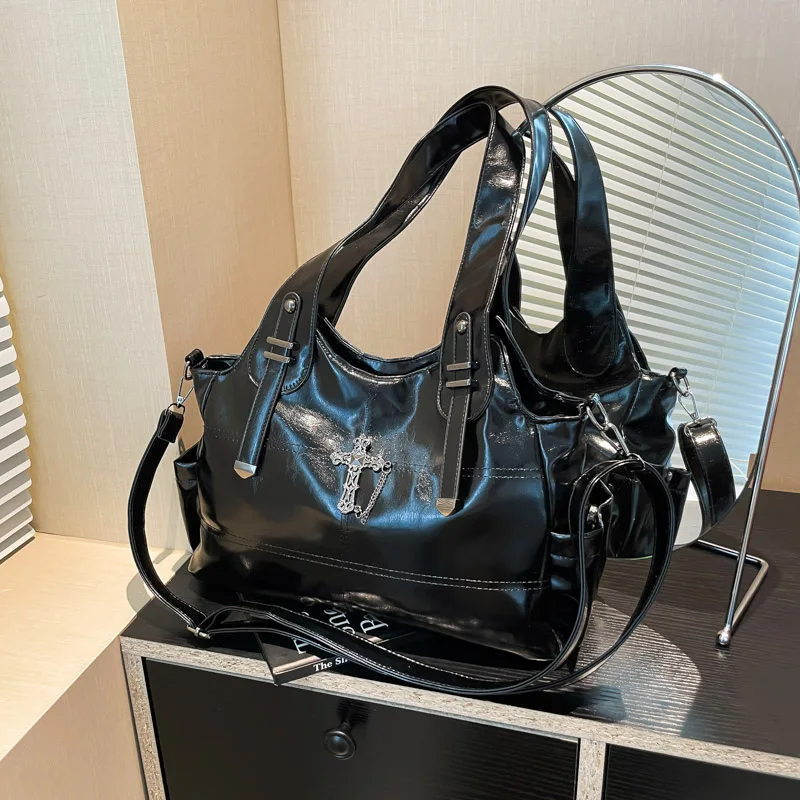 Advanced Sense Large Capacity Underarm Women's Bag 2025 New Fashion Versatile Concise Casual Shoulder Bags Commute Tote Bag