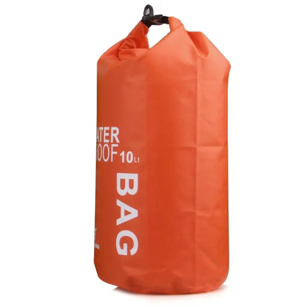 PVC Waterproof Boat Bag Flexible Dry Pocket with Buckle for Hiking Camping and Outdoor Trips