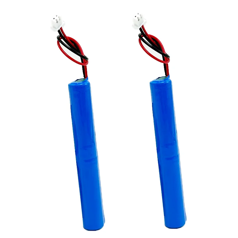 7.4 فولت 1000 مللي أمبير 14500 2S1P المدمج في BMS بطارية ليثيوم أيون قابلة للشحن لأبواب مصراع الأسطوانة ألعاب كهربائية أضواء LED