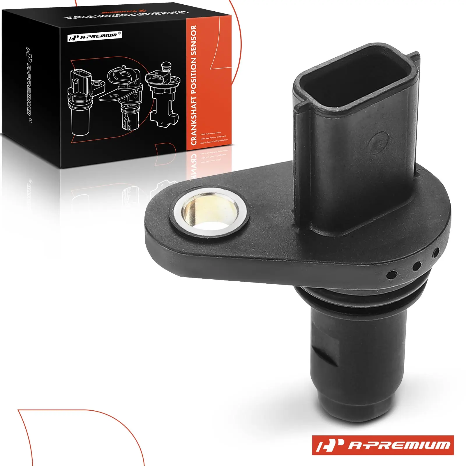 A-Premium Engine Crankshaft Position Sensor for Nissan Versa 2009 2010 L4 1.6L 23731ED01A