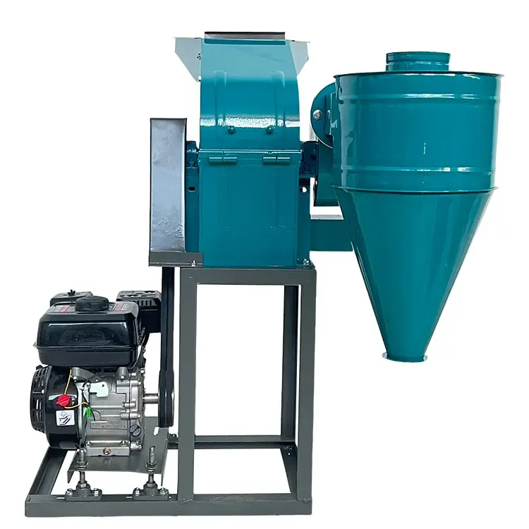 forfeed crusher and grinder grass feed processing machine  corn rice husk maize grinding machine hammer mill