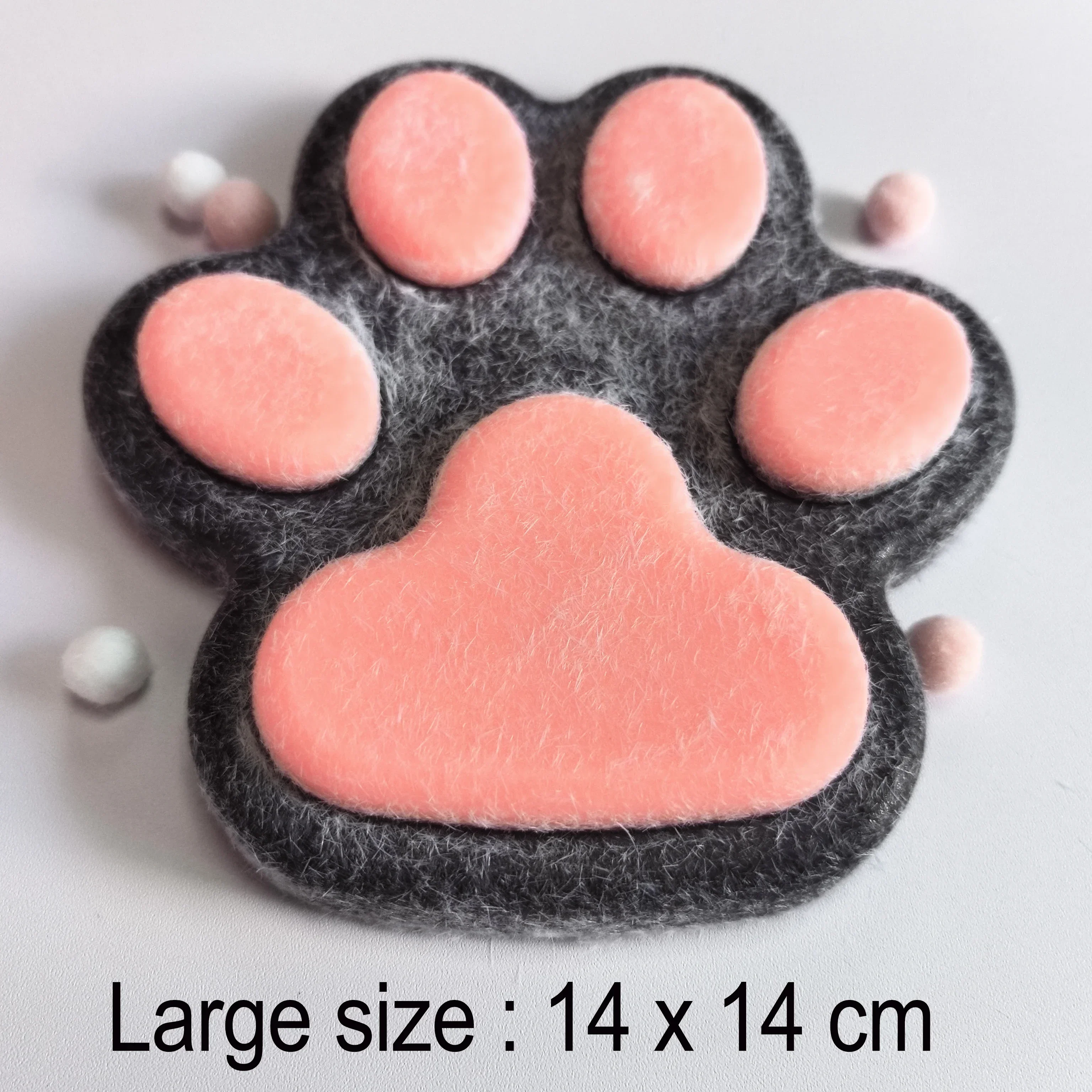 Large Cat Paw Squishy Fidget Toy Relief Relax Soft Squeeze Toy Pinch Decompression Toy Slow Rebound Stress Relief Cute Cat Claw