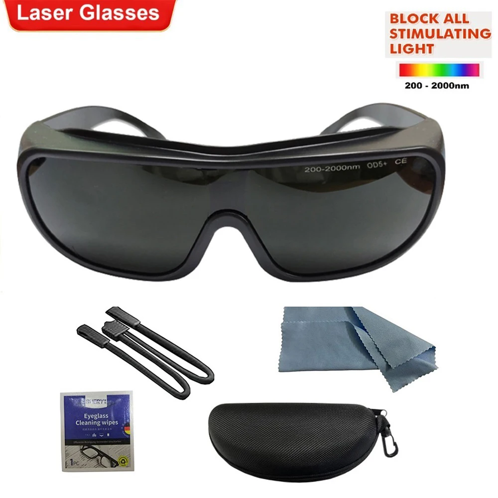 

Laser Eye Protection Glasses Goggles for Multiple Wavelengths Perfect for Lab Industrial Hobbyist Use with Enhanced Comfort