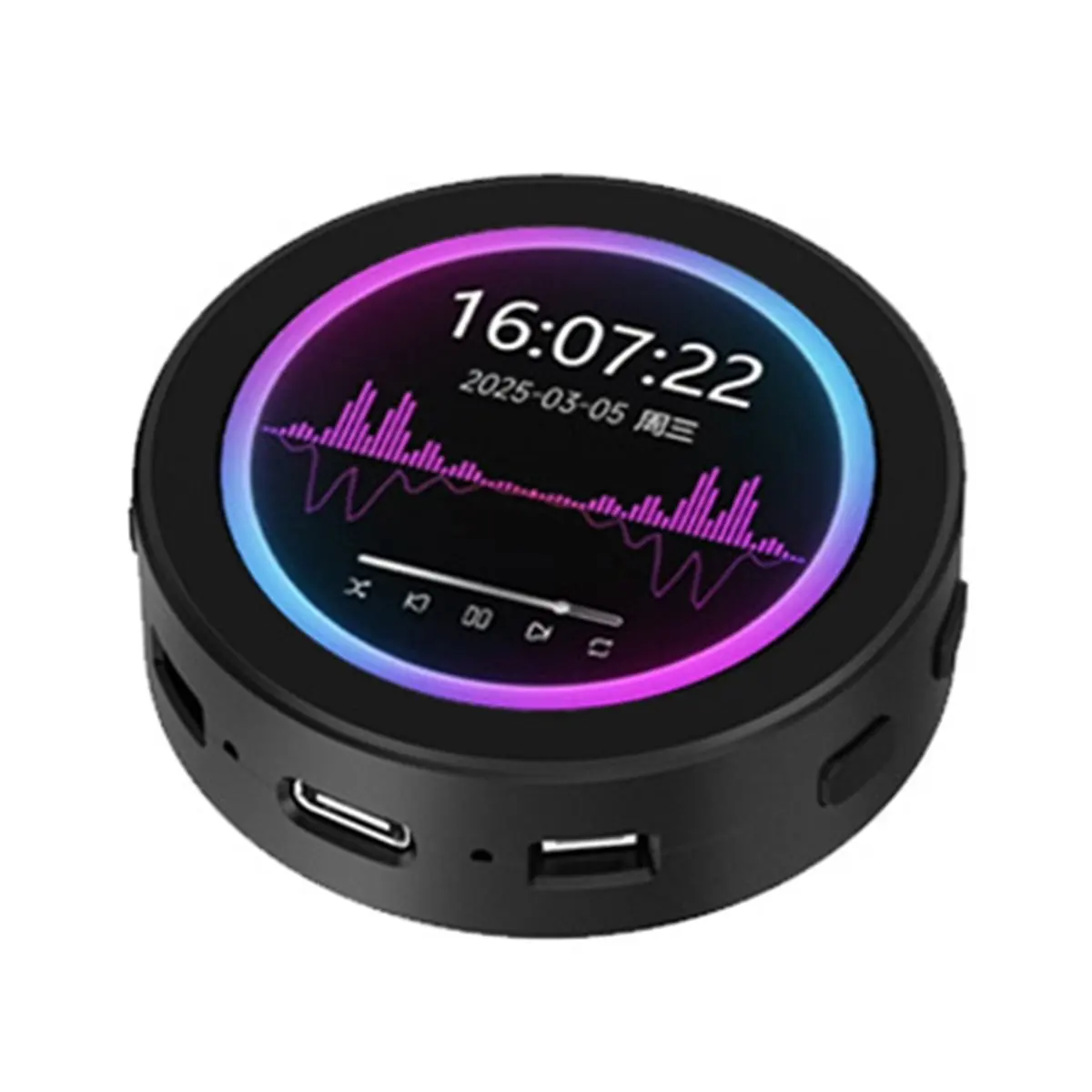 

Punctual- DeepSeek AI Voice Chat Robot ESP32-S3 Development Board 1.85 Inch Round LCD N16R8 ESP32-S3 1.85inch LCD for XiaoZhi