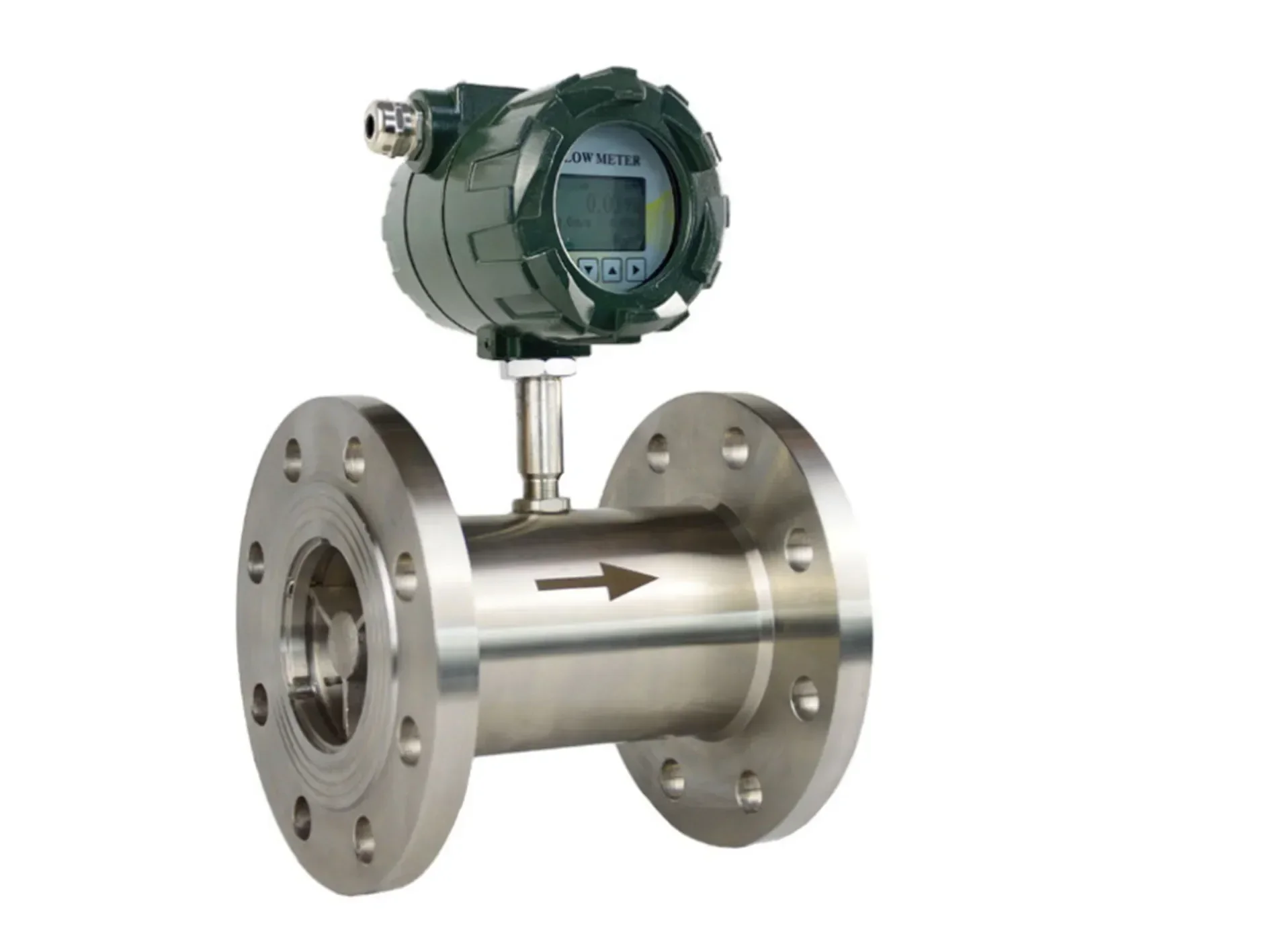 1/2 Inch Threaded Connection Turbine Flowmeter Water Flow Meter for Pipe