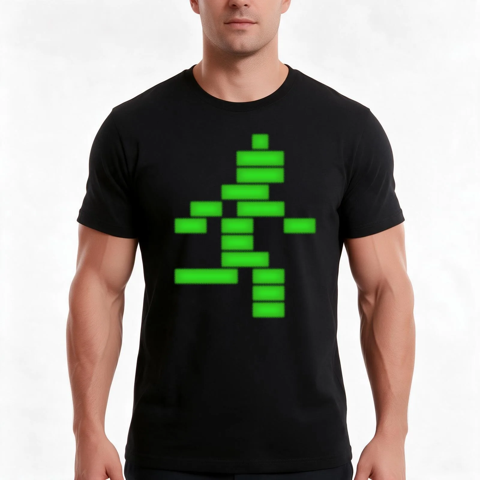 Lode runner pixel adventurer T-Shirt, Summer Casual Cotton Tee, Oversized Streetwear Tops, Vintage Graphic Print, 100% Cotton