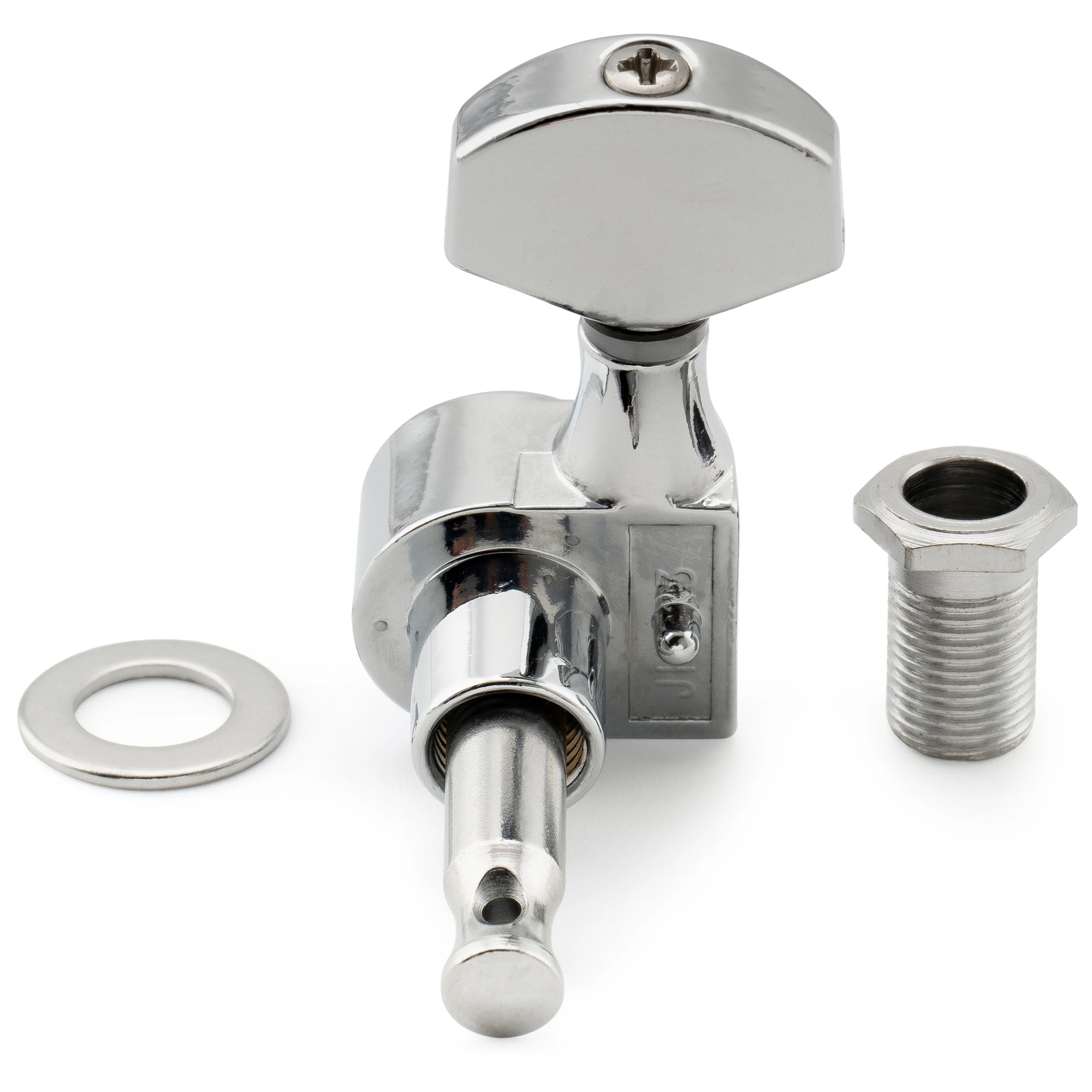 Musiclily Pro 6-in-line 15:1 Ratio 1-Pin Full Sealed Machine Heads Tuners Tuning Pegs Keys for SQ ST Tele Electric Guitar