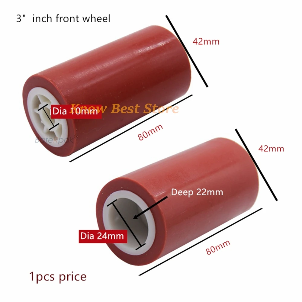 1PCS Carton Sealer Rubber Wheel Spare Part ,Automatic Adhesive Tape Sealing Machine Press Wheel Roller,1pcs price