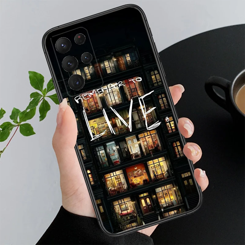 Windows of Life Live Case For Samsung A57 A37 A56 A36 A16 A06 A07 A55 A35 A15 A17 A27 A52 A34 A24 A26 A53 A54 A05 A14 A73 A25